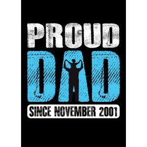 Proud dad since november  Style 50 Poster Chambre Haute Qualité
