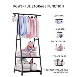  Porte-manteau vêtements triangulaire multifonctionnel