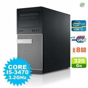 DELL OptiPlex  Intel i5-3470 - RAM 8Go , HDD 320Go - Remis a neuf