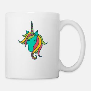 Cute Unicorn Tee  Gift Mug, Haut Qualité , كأس ,كوب مخصص ,هدية عيد ميلاد