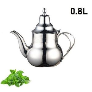 Théière Lamacom en inox de qualité supérieure 0.8 L