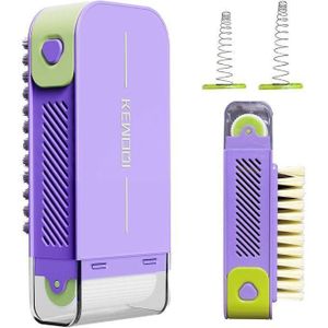 Boite à savon multifonctionnelle avec brosse et grille d'évacuation pour un rangement optimisé et pratique en voyage