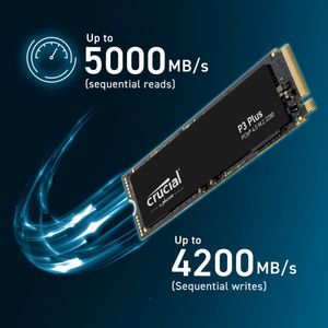 Crucial P2 M.2 PCIe NVMe 1TB Disques SSD Crucial Maroc