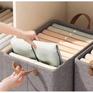 Organisateur de Placard Multi-Usage, Bac de Rangement pour Vêtements, Jouets et Linge