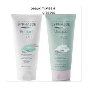 Byphasse Masque et gommage purifiant face (150ml.)