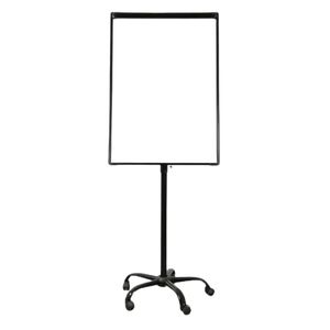 HI-PRO Tableau de Conférence Magnétique 70x100 cm – Mobile sur Roulettes – FLIPCHART 