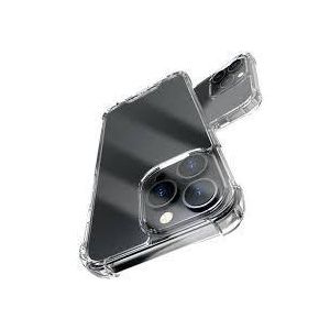 Coque pochette transparente téléphone pour IPHONE 17 pro angle renforcé avec protection caméra 1.5 MM
