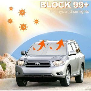 pare-soleil pare-brise voiture-isolation et protection-Front Window Cover