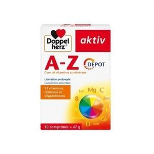 AKTIV A-Z Multi-Vitamines et Minéraux 30Comprimés