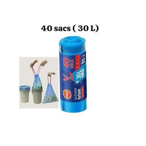 Rouleau de Sacs Poubelles Parfumés de 30L EMCC – Propreté et Fraîcheur !