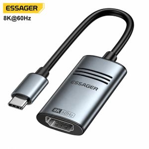 ESSAGER Adaptateur USB-C vers HDMI 8K Haute Définition pour PC, MacBook, Smartphone et Écran