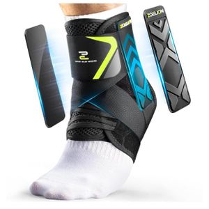 Chevillère de Compression 360° Ajustable pour Sport et Protection de la Cheville