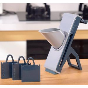 Coupe-Légumes Manuel Multifonction – Trancheuse et Râpe de Cuisine avec Lames Interchangeables