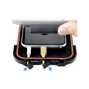 Support téléphone étanche pour guidon de vélo et moto