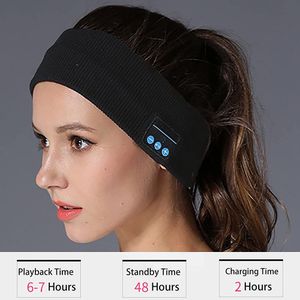 Bandeau Bluetooth sans fil Casque d'écoute Couvre-tête Bandeau de musique