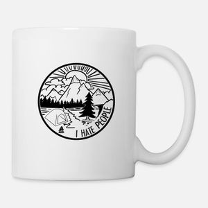 Camping  I Outdoor Nature Travel Backpacker Mug, Haut Qualité , كأس ,كوب مخصص ,هدية عيد ميلاد
