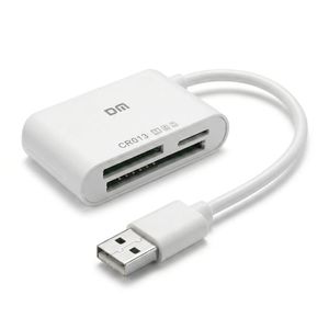 Dm قارئ بطاقة USB 2.0 6 في 1