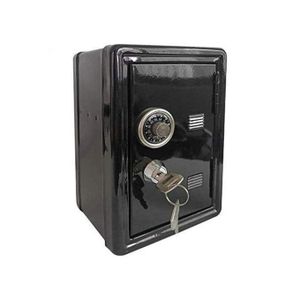 Coffre-fort 12x18x10 Caisse en Métal pour Monnaie, Billets et objets de valeur