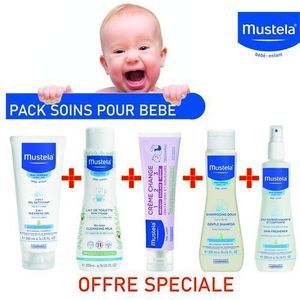 Mustela pack de toilette bébé mustela à prix pas cher