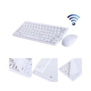 Mini-clavier souple Bluetooth en silicone - Blanc