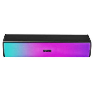 Kisonili Kisonli Speaker portable sans fil lumière colorée AUX FM haut-parleur