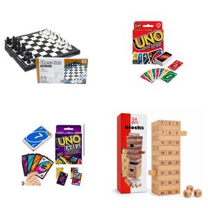Coffret de Jeux de Société Classiques et Amusants