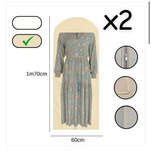 2 Pochette de rangement luxe caftan et  takchita