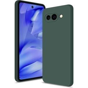 Case Coque Souple Liquid Silicone pour Google Pixel 9A vert – Protection élégante et maniabilité