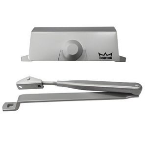 Dorma Ferme-porte Hydraulique - Bras Standard Force 3 - Fermeture Automatique Réglable - Gris Argenté