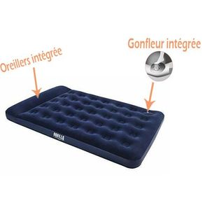 Bestway - Lit matelas gonflable 2 personnes Queen Aeroluxe