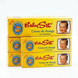 Baby Set lot 5 pcs  Crème de Change en vitamine E et l’oxyde de Zinc