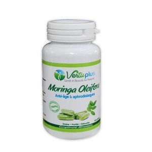 Vertu Plus Moringa Oleifera Anti-âge &  , Complément Alimentaire, 90 Gélules