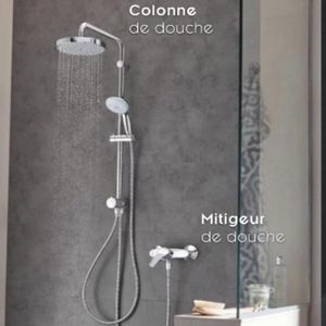 Barre et colonne de douche au meilleur prix au Maroc 