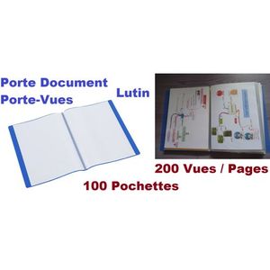 Porte document souple, fourniture bureau maroc