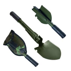 Pelle Pliante Multifonction 40 cm – Outil de Camping et Survie