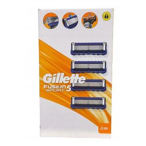 Gillette Fusion 5 Sport Boite de 4 Têtes de Rasoir