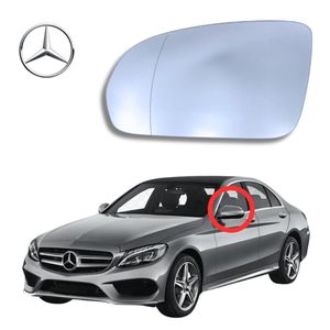 Verre Rétroviseur Gauche Pour Mercedes-Benz Classe C (W205) 