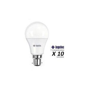 LOT DE 10 LAMPES LED AMPOULES B22 9W ECONOMIQUE LUMIÈRE BLANCHE
