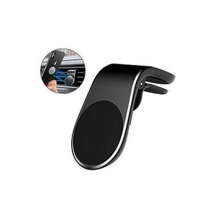 Support Téléphone Voiture Magnétique,Porte téléphone - Noir