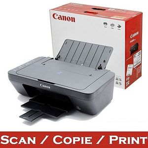 Canon Imprimante Multifonction WiFi PIXMA G3411 Jet d'encre, Jeu de  bouteilles inclus