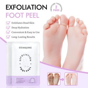 Guanjing Masque Exfoliant Pieds en Chaussettes – Soin Hydratant & Reparateur – Elimine Peaux Mortes & Talons Secs