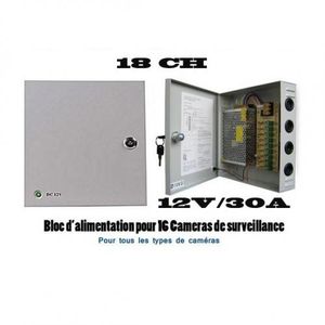 BLOC D'ALIMENTATION 8 CHANNEL 10A