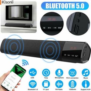 Universal - Haut-parleur Bluetooth Super Bass avec subwoofer haut-parleurs  sans fil pour ordinateur portable portable Stéréo Soundbar Home TV HiFi  Boombox