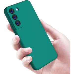 Coque Samsung Galaxy S21 plus vert en Silicone Liquide – Protection Antichoc et Anti-Rayures