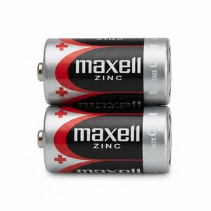 Maxell 2 Piles C R14 1,5 V Zinc – Lot de 2 Piles 
