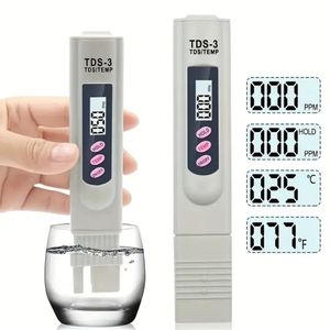 Testeur d'eau TDS avancé, 0-990ppm haute précision, affichage numérique, pH-mètre à piles pour aquariums, stylo de test de la qualité de l'eau industrielle