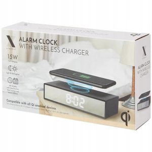 Chargeur sans fil pour téléphone avec alarme réveil
