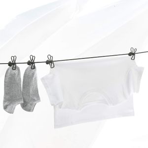  Corde élastique avec pinces à linge 