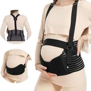 Ceinture de soutien respirante pour le ventre de grossesse, réducteur d'abdomen, bande de soulagement des douleurs dorsales pour femmes enceintes avant et après l'accouchement