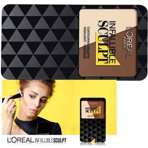 Premium Infallible Sculpt Contouring Palette 10g – Shade 01 Light/Medium